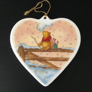 Winnie The Pooh A Friendships Is Grand & A Christmas To Remember Ornament Set